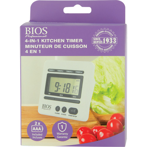 4-In-1 Kitchen Timer Quali-T-Solutions