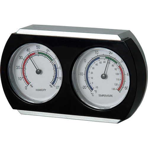 Indoor Thermometer/Hygrometer, 10°- 130° F ( -25° - 55° C ) Quali-T-Solutions