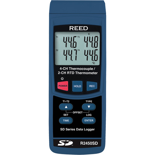 Data Logging Thermocouple Thermometer with Calibration Certificate Quali-T-Solutions
