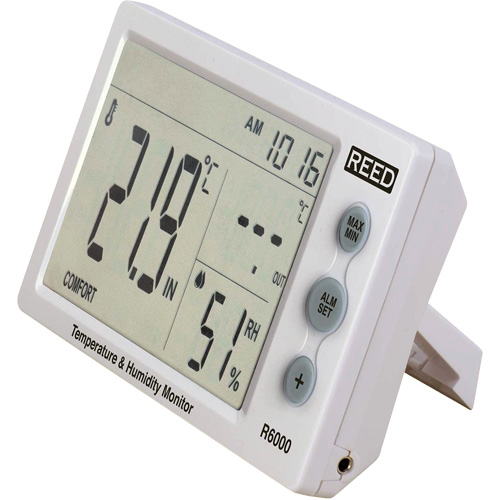 Moniteur de temp&eacute;rature et humidit&eacute;, 20% - 95% HR Quali-T-Solutions