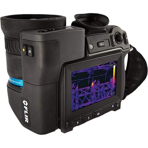 T1010 HD Thermal Imaging Camera with 45° Lens, 800 x 480 pixels, -40° - 650°C (-40° - 1202°F), 25 mK Quali-T-Solutions
