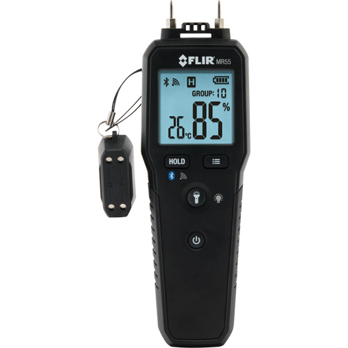 Pin Moisture Meter with Bluetooth&reg;, 1 - 99% Moisture Range Quali-T-Solutions