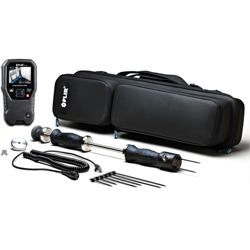 Professional Imaging Moisture Kit with Imaging Moisture Meter & Probe, 0 - 100% Moisture Range Quali-T-Solutions