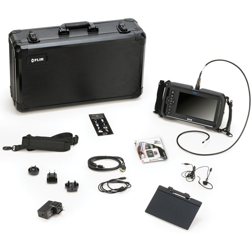 Videoscope Kit with HD 5.5 mm × 1 m Long Camera Probe, 7" Display, 1024 x 600 pixels Quali-T-Solutions