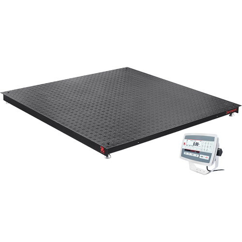 Balance de plancher DEFENDER 5000, Capacit&eacute; de 5000 lb, 48" la x 48" lo Quali-T-Solutions