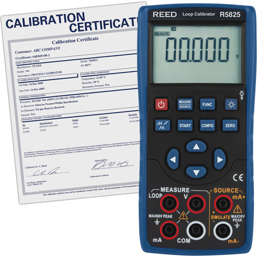 Loop Calibrator with Traceable Certificate Quali-T-Solutions
