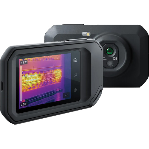 Cam&eacute;ra thermique compacte C8, 320 x 240 pixels, -20° - 450°C (-4° - 842°F), <50 mK Quali-T-Solutions