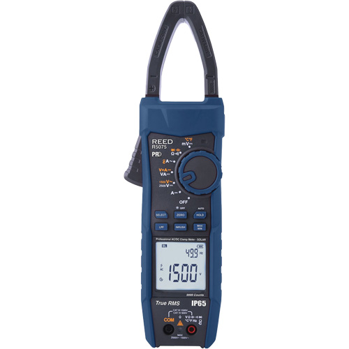 Professional Solar Clamp Meter, AC/DC Voltage, AC/DC Current Quali-T-Solutions