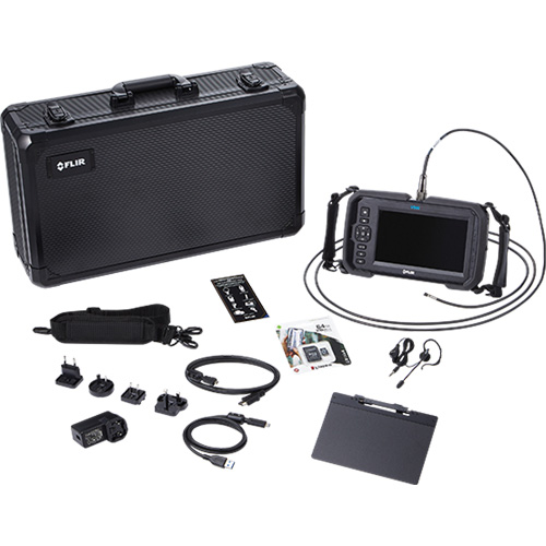 High-Performance Videoscope Kit with Dual HD Camera & Long Camera Probe, 1280" L x 720" W Display, 1024 x 600 pixels, 4.9 mm (0.19") Camera Head Quali-T-Solutions