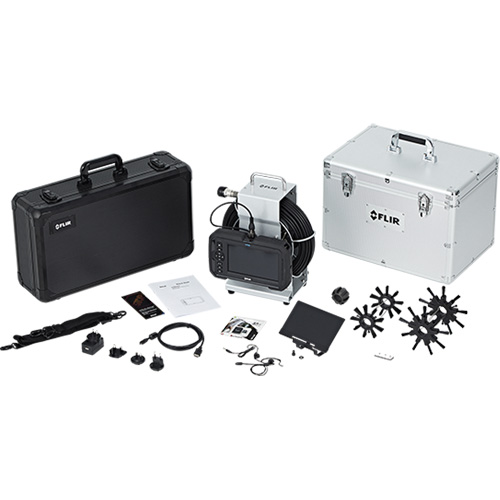 High-Performance Videoscope Kit with Camera Probe & Plumbing Spool Quali-T-Solutions