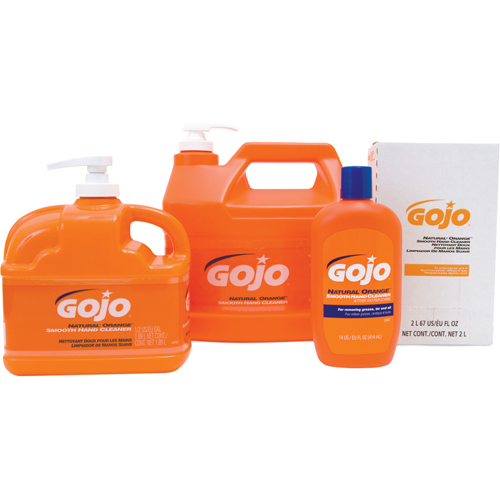 Nettoyant &agrave; mains Natural Orange, Cr&egrave;me, 414 ml, Bouteille, Agrumes/Orange Quali-T-Solutions