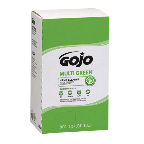 Nettoyant pour les mains Pro TDX 2000 Multi Green, Gel, 2 L, Recharge, Agrumes Quali-T-Solutions