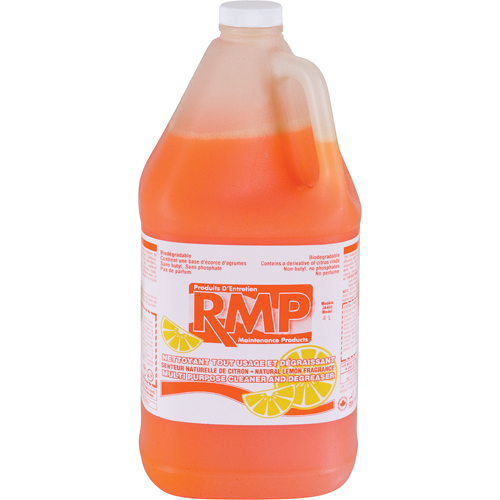 Natural Citrus Based Cleaner & Degreaser, 4 L, Jug Quali-T-Solutions