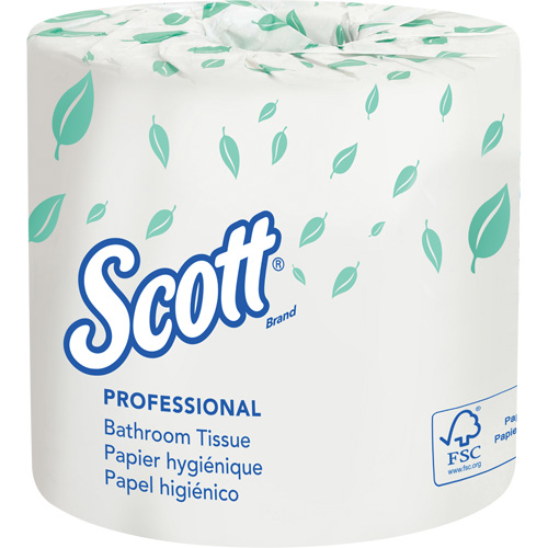 Scott&reg; Bathroom Tissue, 2 Ply, 550 Sheets/Roll, White Quali-T-Solutions