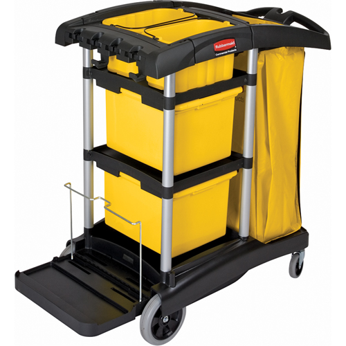 Chariots de nettoyage pour produits en microfibre Quali-T-Solutions