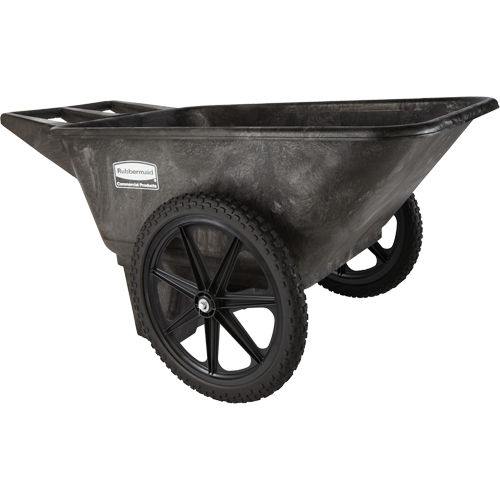 Brouettes Big Wheel, 7,5 pi³, plateau Plastique Quali-T-Solutions