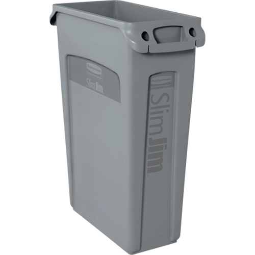 Slim Jim&reg; Container with Venting Channels, Plastic, 23 US gal. Quali-T-Solutions