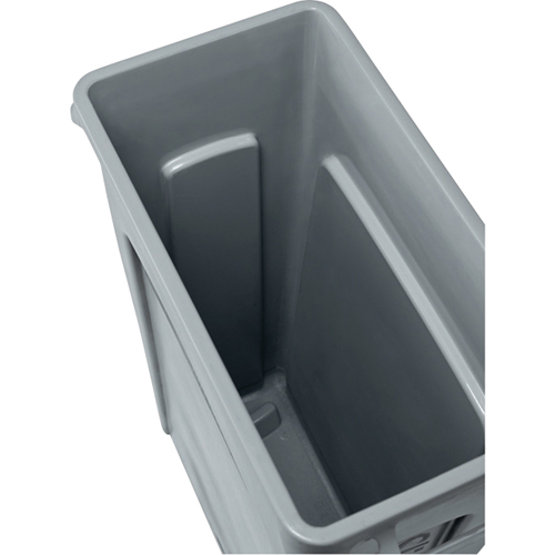 Slim Jim&reg; Container with Venting Channels, Plastic, 23 US gal. Quali-T-Solutions