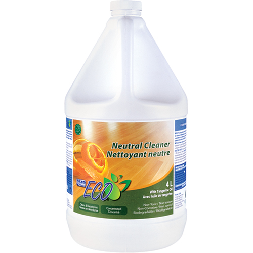 Tangerine Oil Neutral Cleaners, 4 L, Jug Quali-T-Solutions