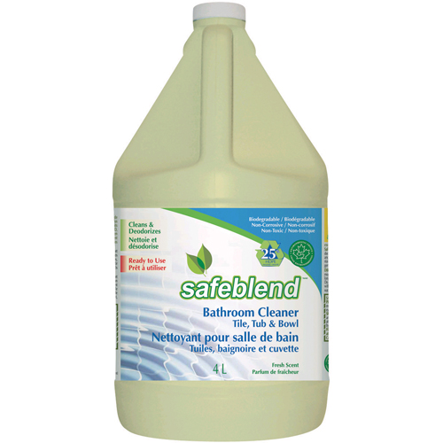 Nettoyant universel pour salle de bain pr&ecirc;t &agrave; utiliser, 4 L/4,0 L, Cruche Quali-T-Solutions
