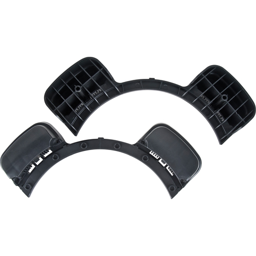 Socle roulant &agrave; roulettes pour aspirateur industriel en acier inoxydable pour d&eacute;chets secs/humides Quali-T-Solutions