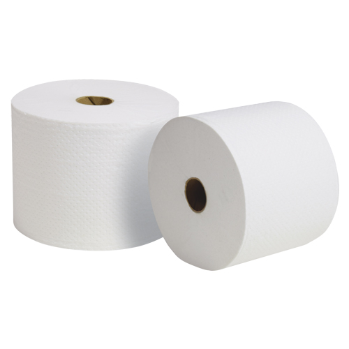 Papier hygi&eacute;nique Pro Perform, Rouleau Haute capacit&eacute;, 2 Pli, 950 Feuilles/Rouleu, Longueur 26', Blanc Quali-T-Solutions