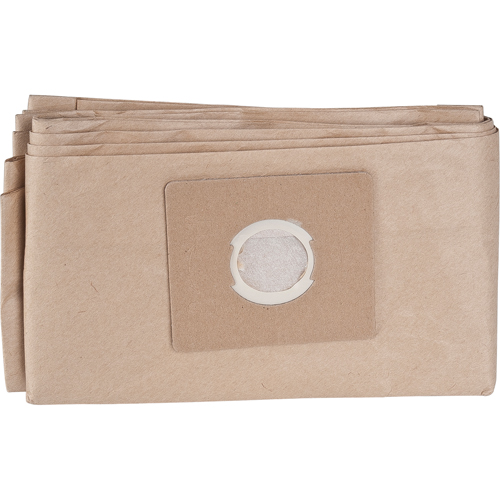 Sac-filtre collecteur pour aspirateurs industriels en acier inoxydable pour d&eacute;chets secs/humides Quali-T-Solutions