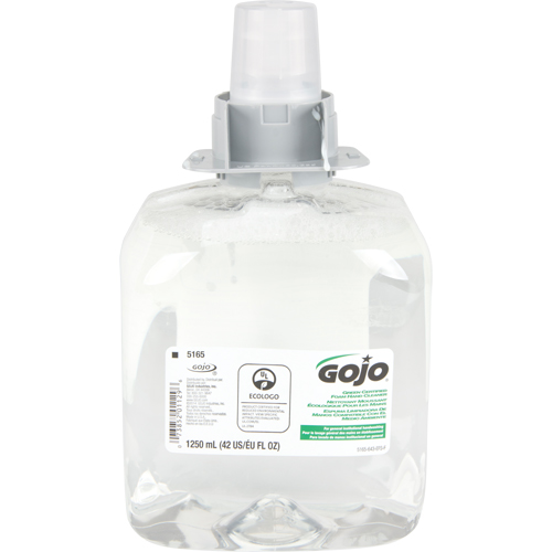 Savon pour les mains certifi&eacute; vert TFX, Mousse, 1250 ml, Sans parfum Quali-T-Solutions