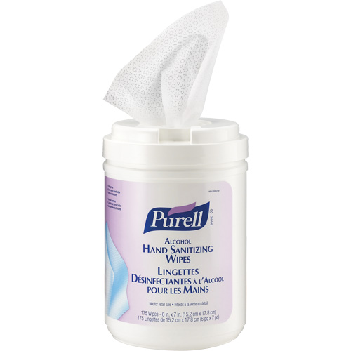 Alcohol Hand Sanitizing Wipes, Canister Quali-T-Solutions