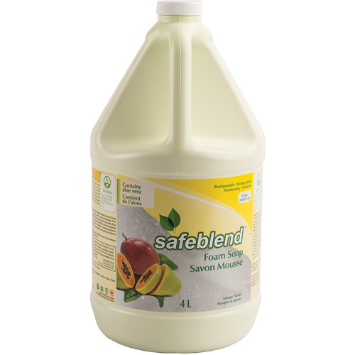 Savon pour les mains et le corps, Mousse, 4 L, Parfum&eacute; Quali-T-Solutions