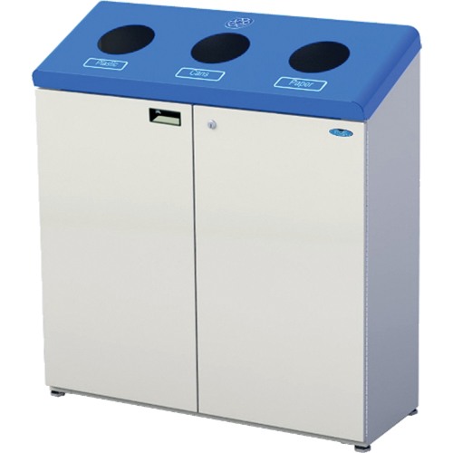 Stations de recyclage autonomes, Vrac, Acier, 53,1 gal. US Quali-T-Solutions