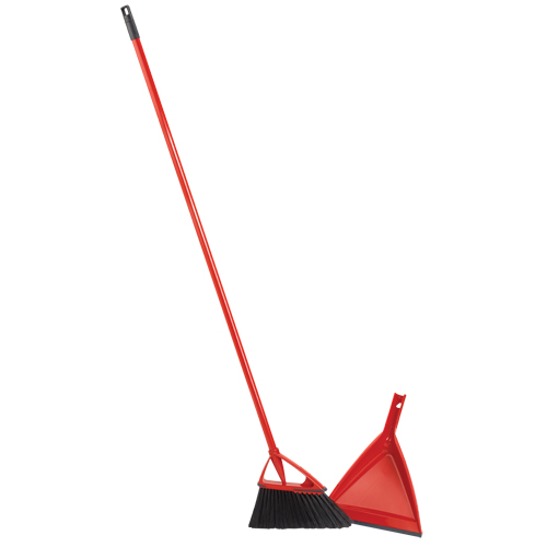 Balai Oskar avec porte-poussi&egrave;re, Longueuer de 56" Quali-T-Solutions