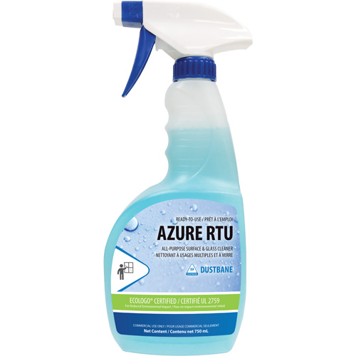 Azure Window & Glass Cleaner, 750 ml, Trigger Bottle Quali-T-Solutions