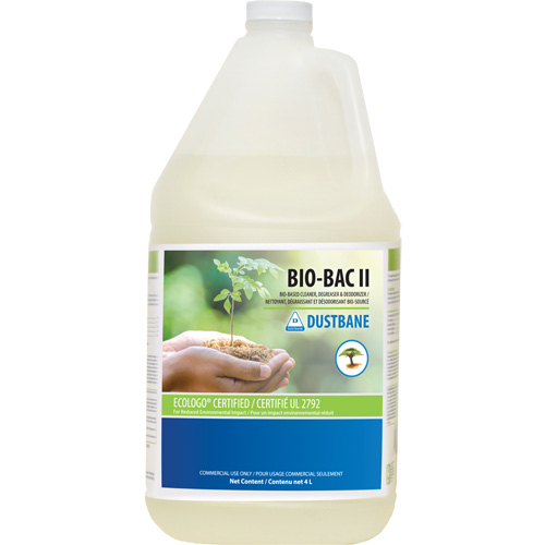 Nettoyants et d&eacute;graissants Bio-Bac II, 4 L/4,0 L Quali-T-Solutions