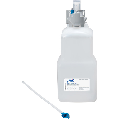 Savon professionnel doux, Mousse, 2,3 L, Sans parfum Quali-T-Solutions