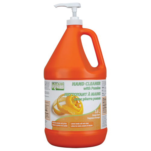 Nettoyant pour les mains &agrave; l'orange, Pierre ponce, 3,6 L, Cruche, Orange Quali-T-Solutions
