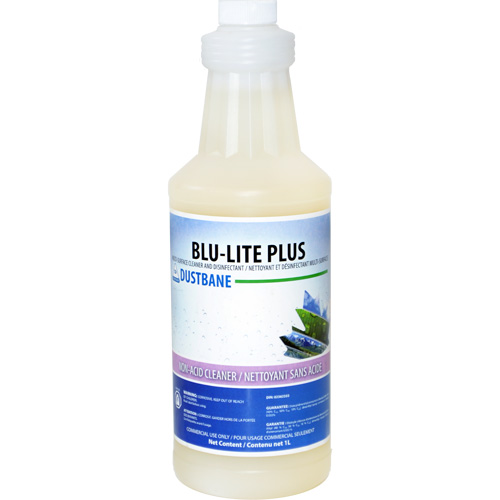 Nettoyant et d&eacute;sinfectant pour surfaces multiples Blu-Lite Plus, 1 L, Bouteille Quali-T-Solutions