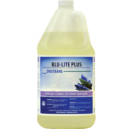 Nettoyant et d&eacute;sinfectant pour surfaces multiples Blu-Lite Plus, 4 L, Cruche Quali-T-Solutions