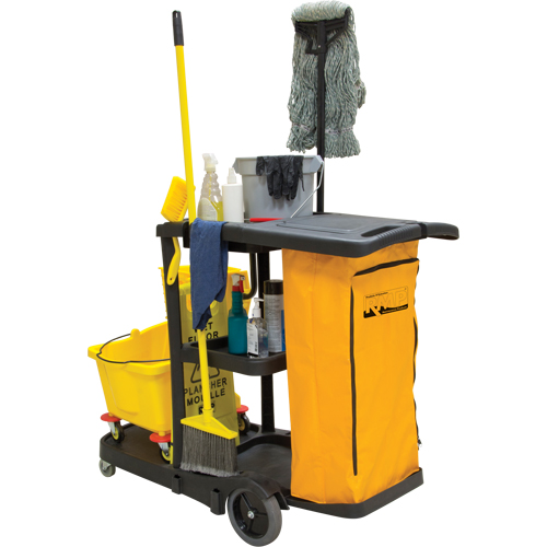 Janitor Cleaning Cart Quali-T-Solutions