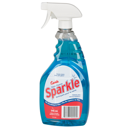Nettoyants &agrave; vitre Swish Sparkle, 946 ml, Bouteille &agrave; g&acirc;chette Quali-T-Solutions