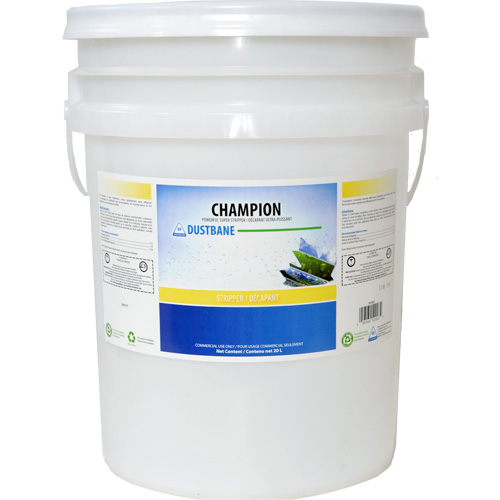 D&eacute;capant pour plancher Champion, 20 L, Seau Quali-T-Solutions