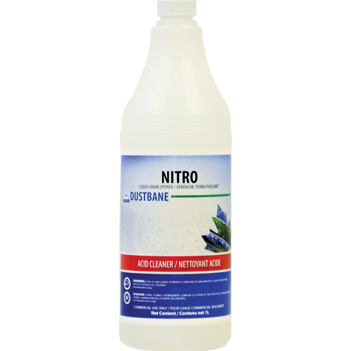 D&eacute;boucheur de drain liquide Nitro, 1 L, Bouteille Quali-T-Solutions