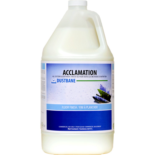 Acclamation All-System Floor Finish, 5 L, Jug Quali-T-Solutions