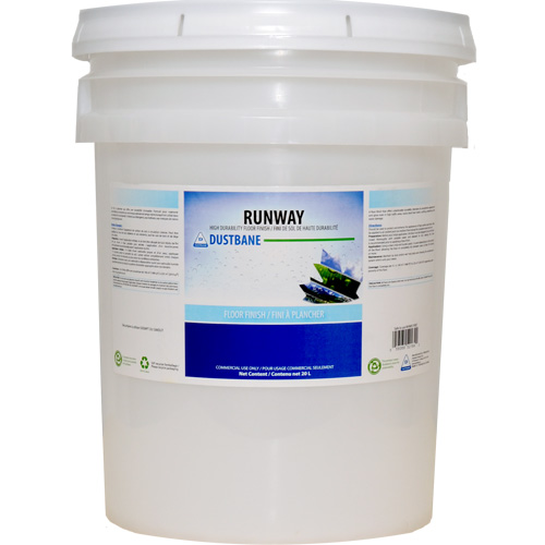 Runway High-Durability Floor Finish, 20 L, Drum Quali-T-Solutions