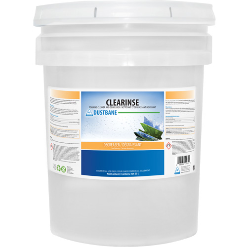 Nettoyant et d&eacute;graissant mousseux Clearinse, 20 L, Seau Quali-T-Solutions