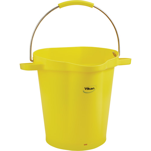 Seau de s&eacute;rie 5692, Jaune, 5 gal. US Quali-T-Solutions