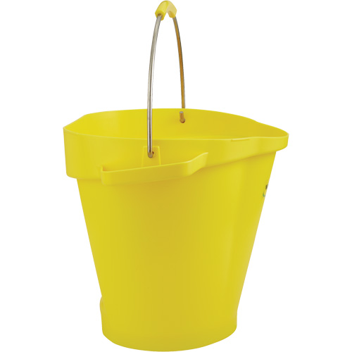 Seau de s&eacute;rie 5692, Jaune, 5 gal. US Quali-T-Solutions