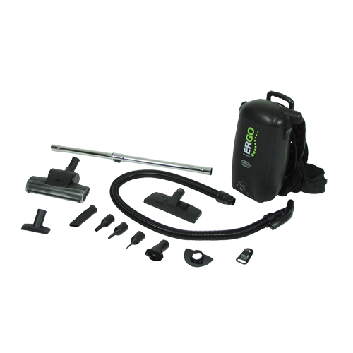 Ergo Backpack Vacuum, 2 US Gal. (7.6 Litres) Quali-T-Solutions