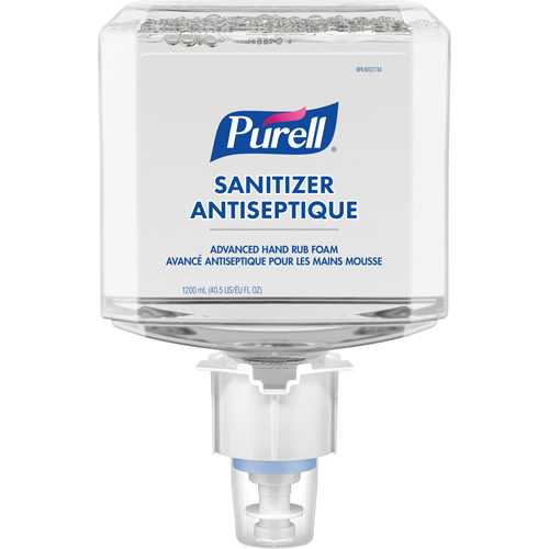 D&eacute;sinfectant pour les mains avanc&eacute; en mousse ES4, 1200 ml, Cartouche de recharge, 70 % alcool Quali-T-Solutions