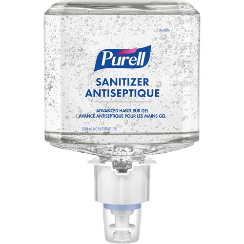 Gel d&eacute;sinfectant avanc&eacute; pour les mains ES4, 1200 ml, Cartouche de recharge, 70 % alcool Quali-T-Solutions